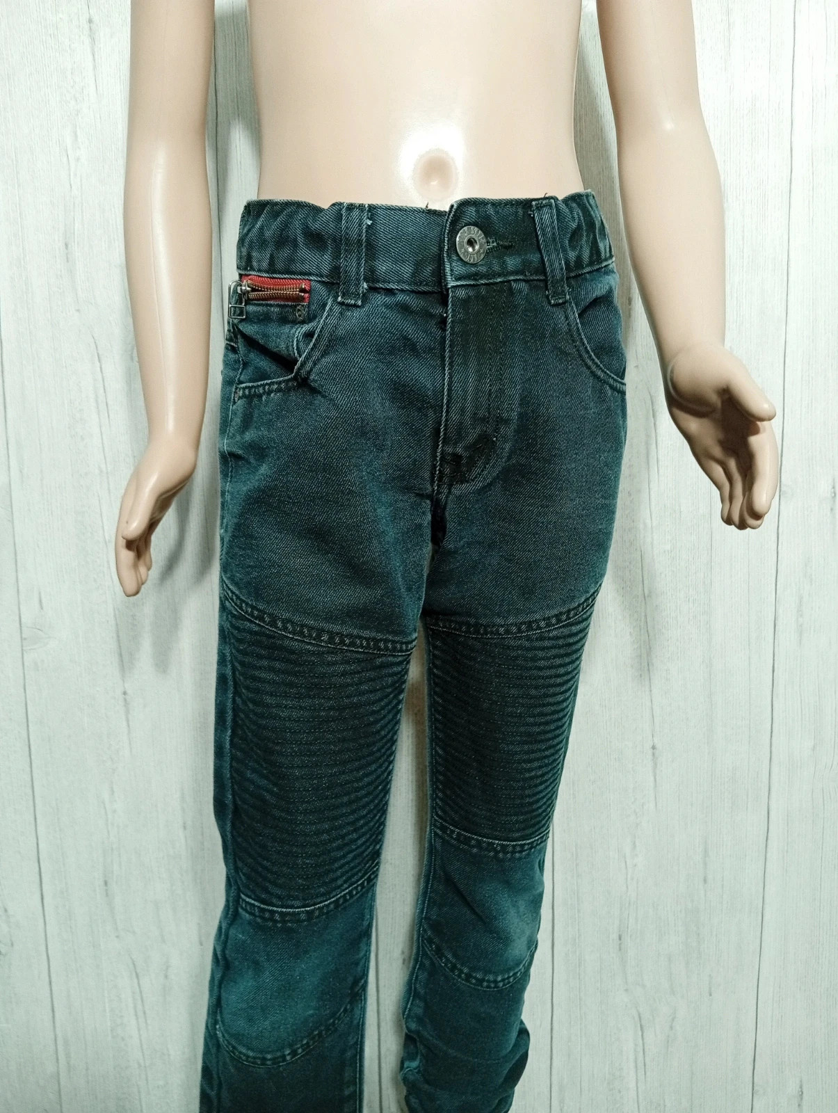 Jeans garcon - Taille 10 ans ( 140 cm) - NKY - couleur marine – NKY – taille 10 ans / 140 cm 2