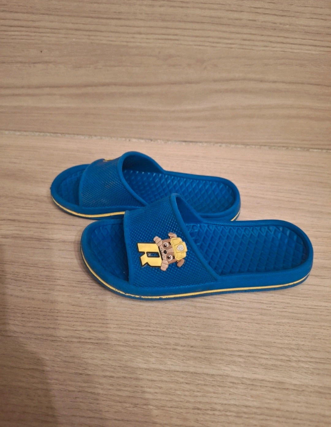Claquette garcon- Ruben paw patrol - taille 27/28 - couleur bleu et jaune – Action – taille 27 4