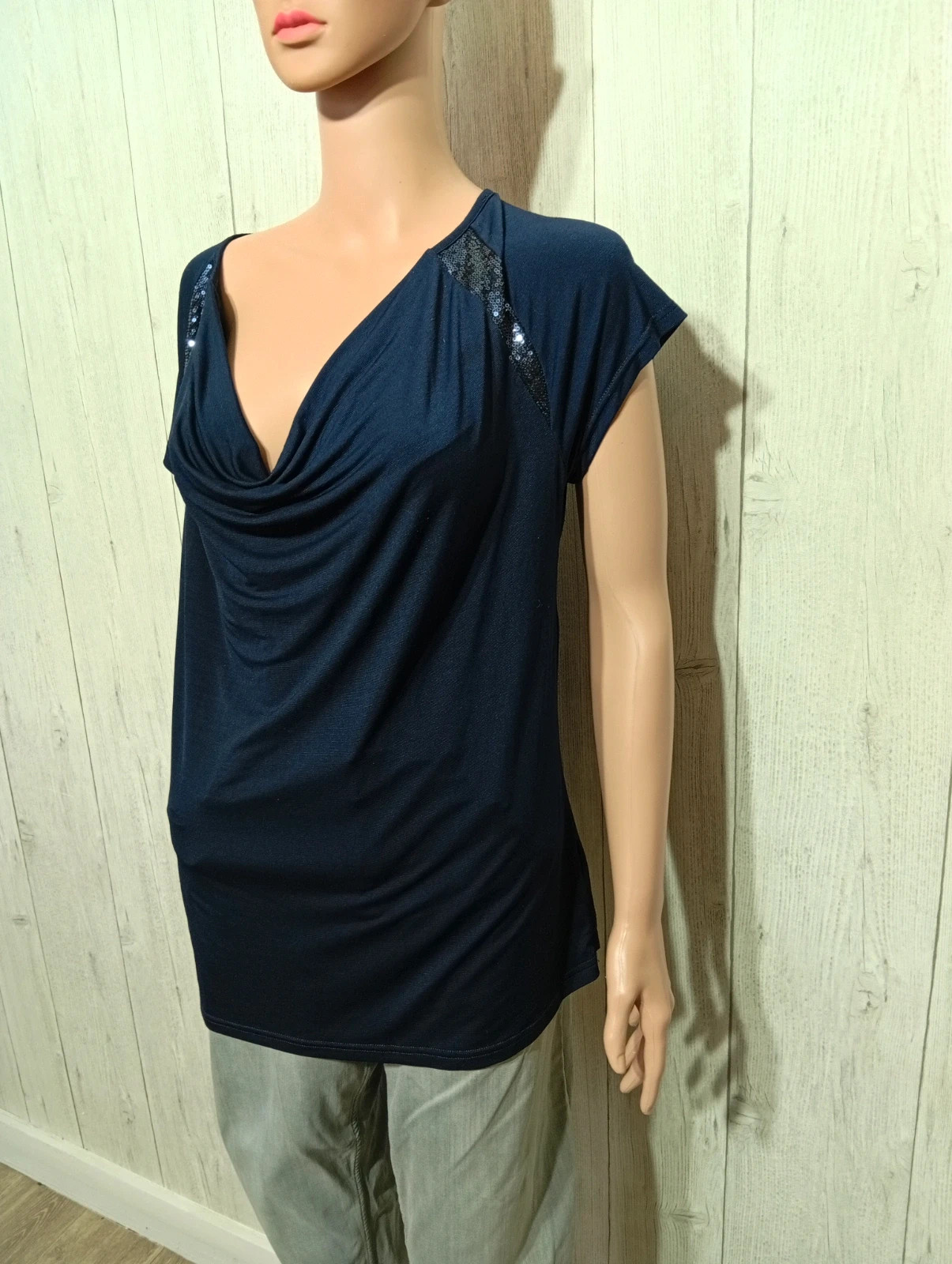 Blouse femme - Taille M/38 - inextenso- couleur marine – In Extenso – taille M / 38 / 10 5