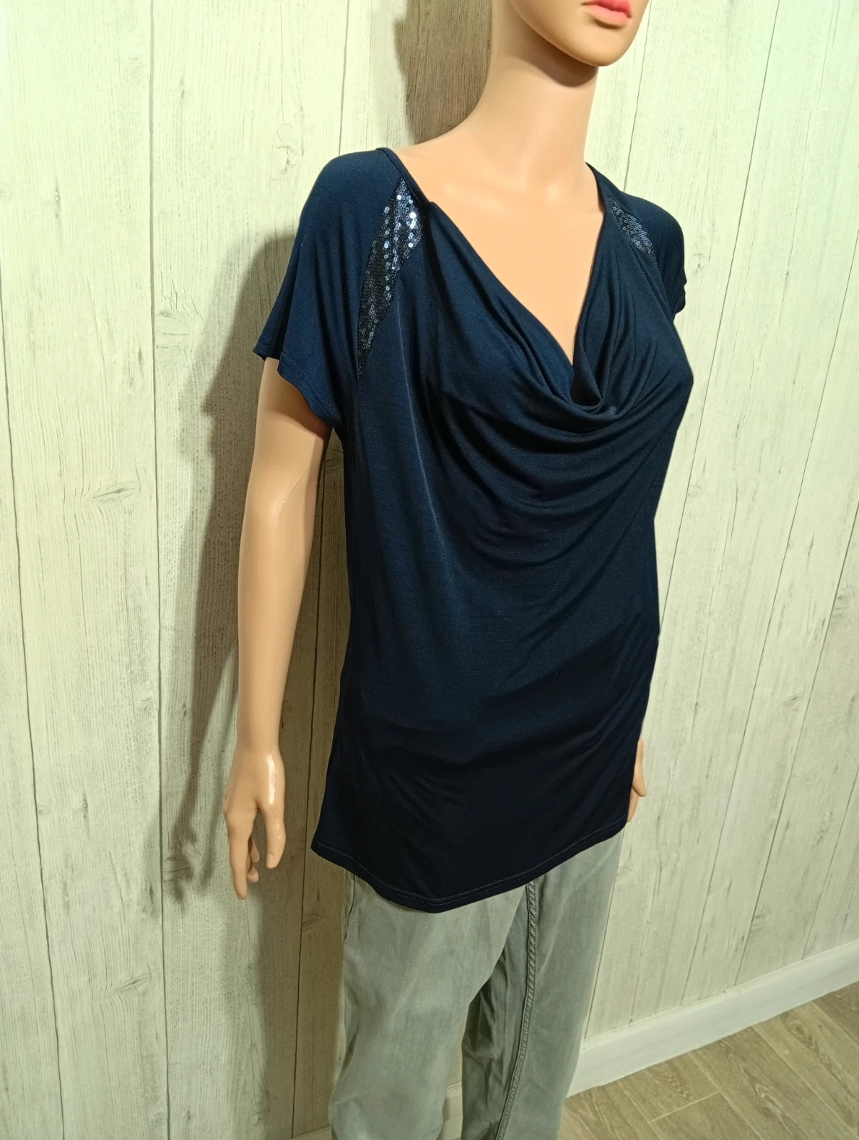 Blouse femme - Taille M/38 - inextenso- couleur marine – In Extenso – taille M / 38 / 10 4