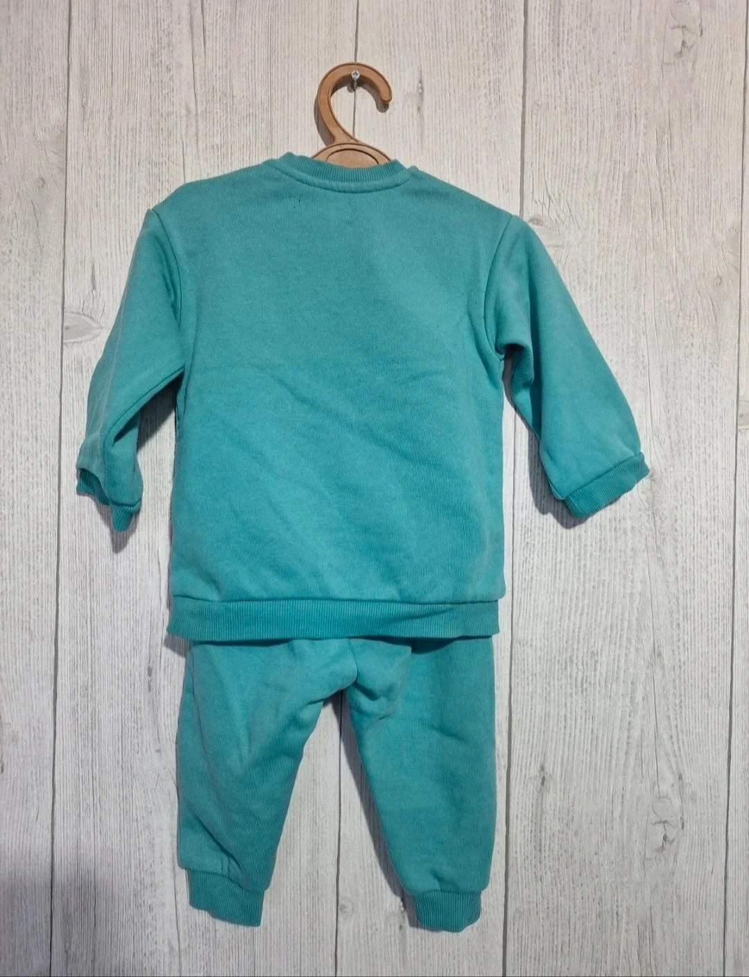 Ensemble 2 pièces garcon - Taille 9 mois - la halle - couleur vert menthe – La Halle – taille 9-12 mois / 74 cm 2