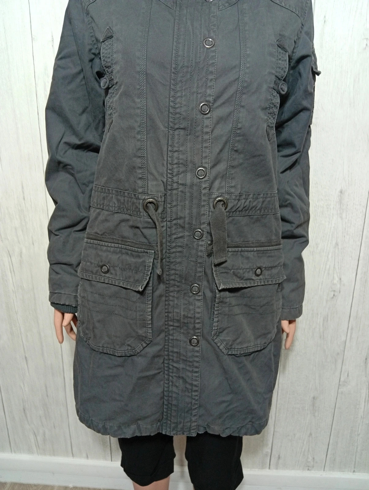 Parkas femme- Taille L/40- okaidi - couleur gris – Okaïdi – taille L / 40 / 12 3