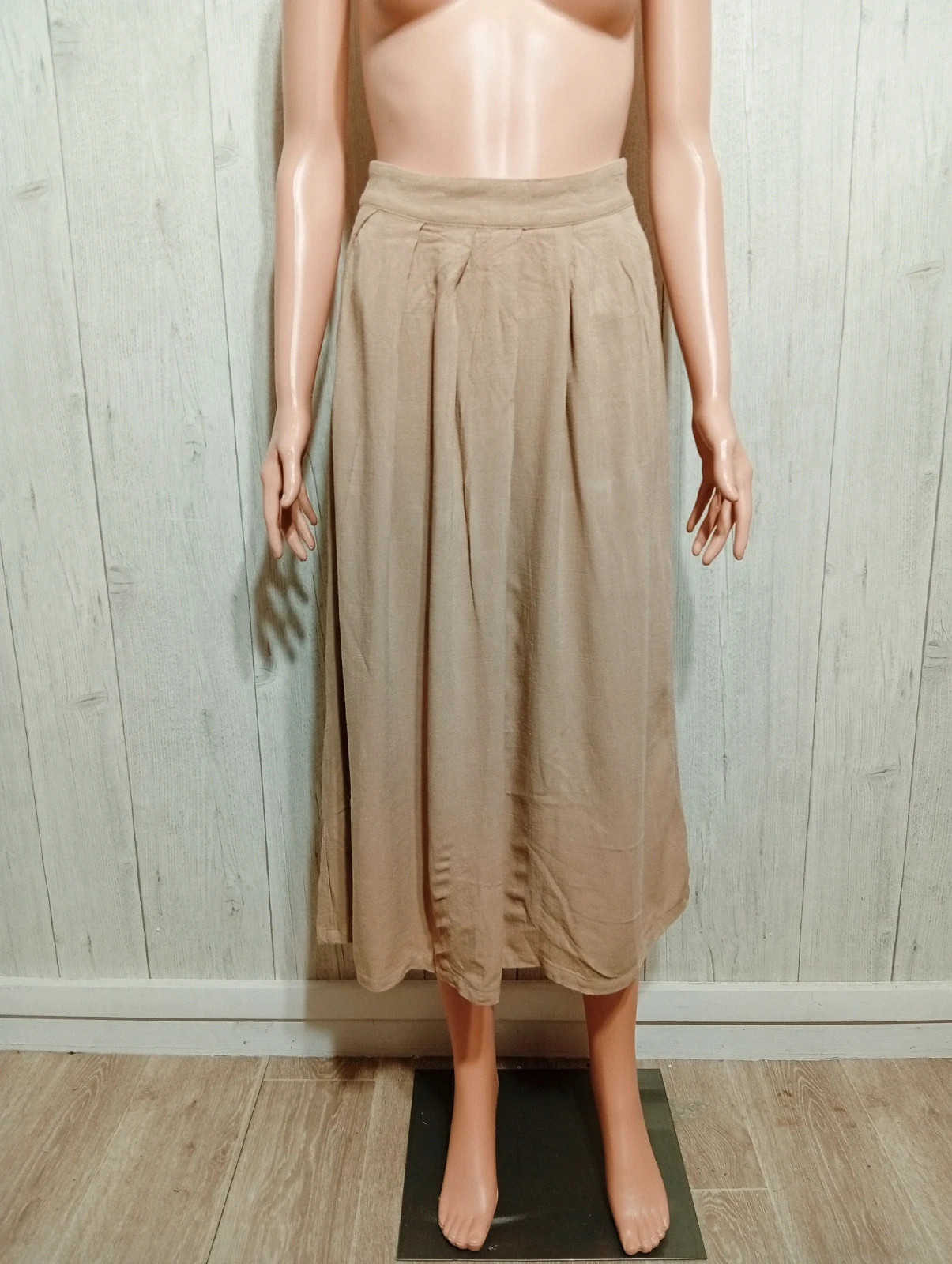 Jupe longue femme - Taille XS/34 - Shein - couleur beige – Shein – taille XS / 34 / 6 3
