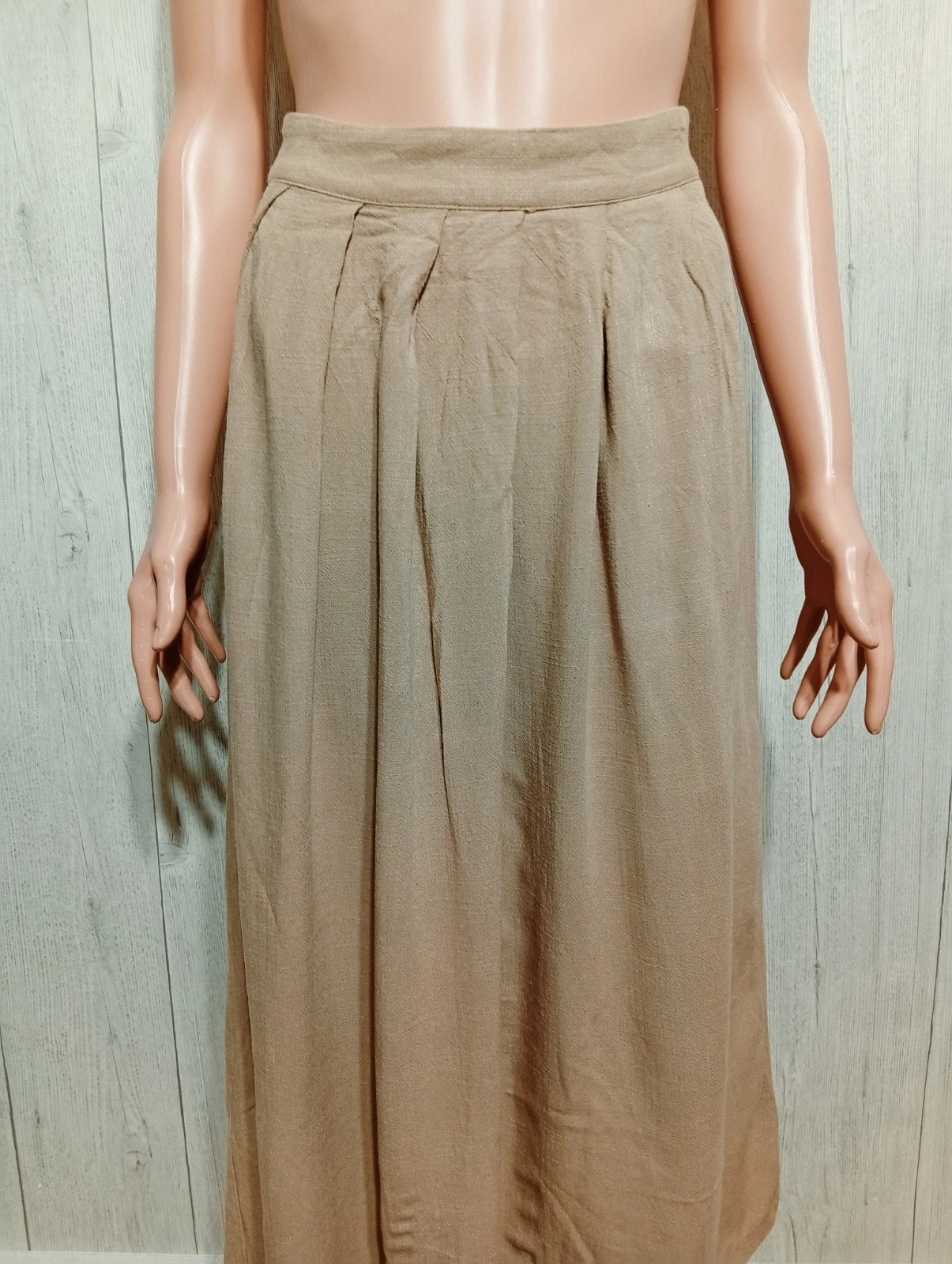 Jupe longue femme - Taille XS/34 - Shein - couleur beige – Shein – taille XS / 34 / 6 2
