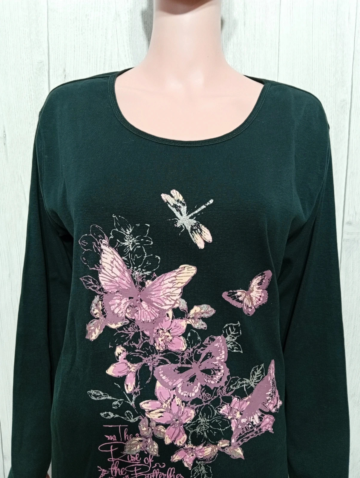 Blouse manche longue femme- Taille 50/52 - influx-couleur noir rose violet – Influx – taille 5XL / 50 / 22 2
