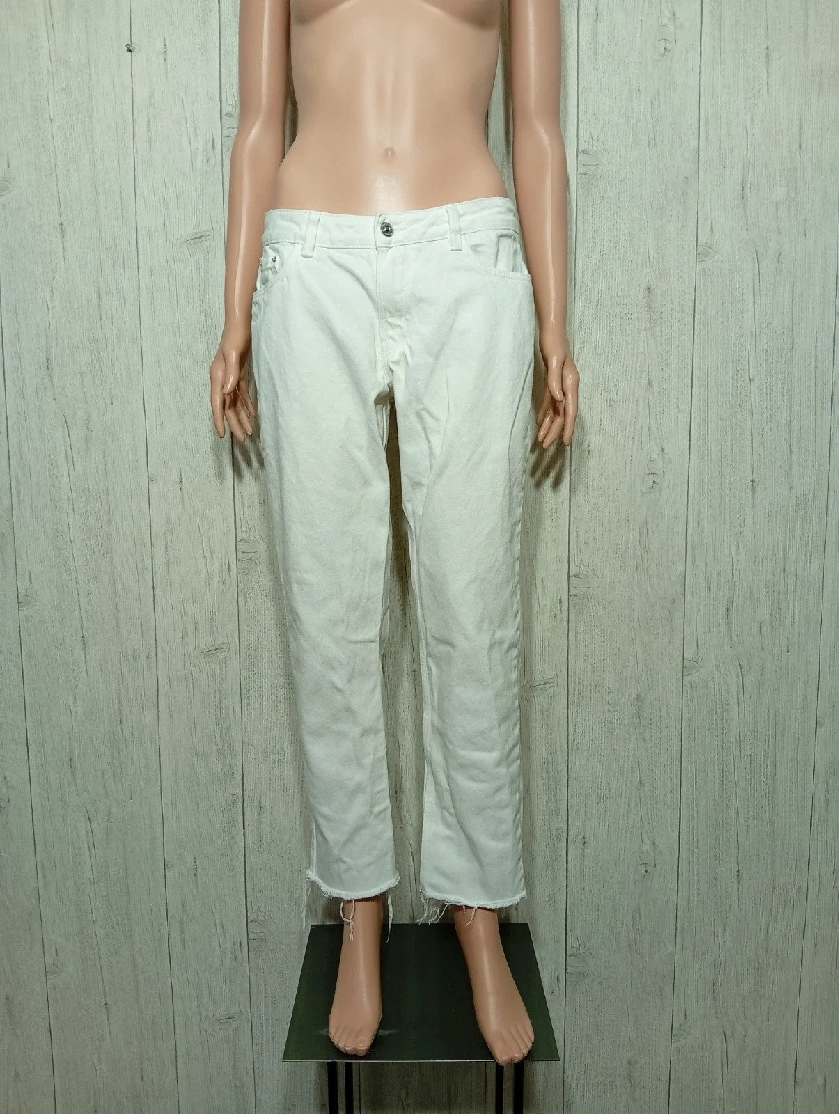 Jeans femme - taille M/38 - pimkie - couleur blanc – Pimkie – taille M / 38 / 10