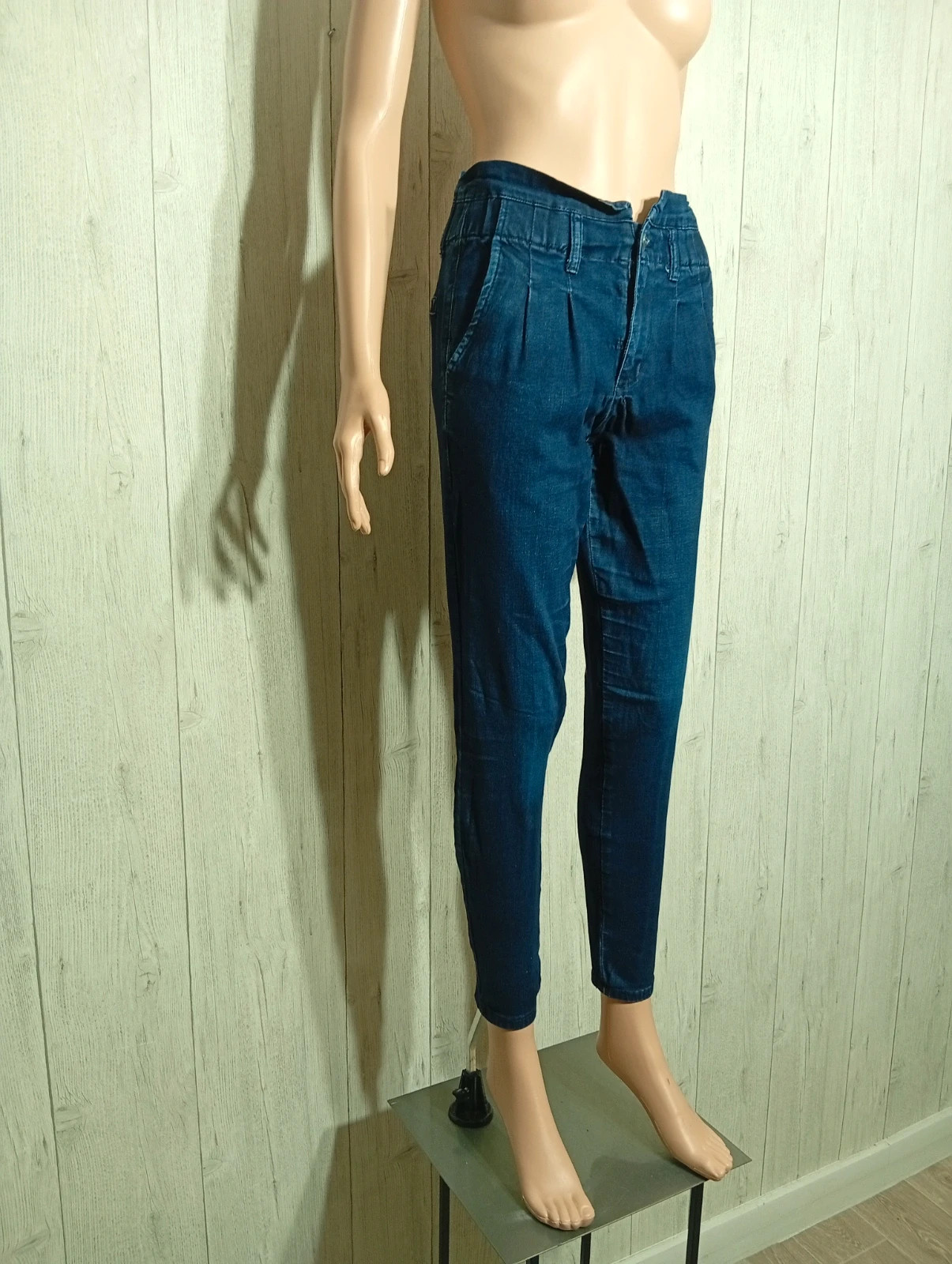 Jeans femme - taille M/38 - denim - couleur marine – Denim – taille M / 38 / 10 4