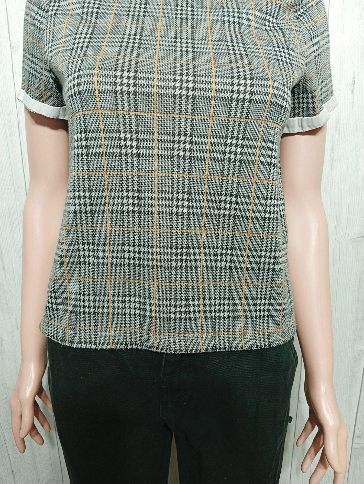 Blouse fille - Taille M/16 ans - jennyfer - couleur gris noir blanc – Jennyfer – taille M 3