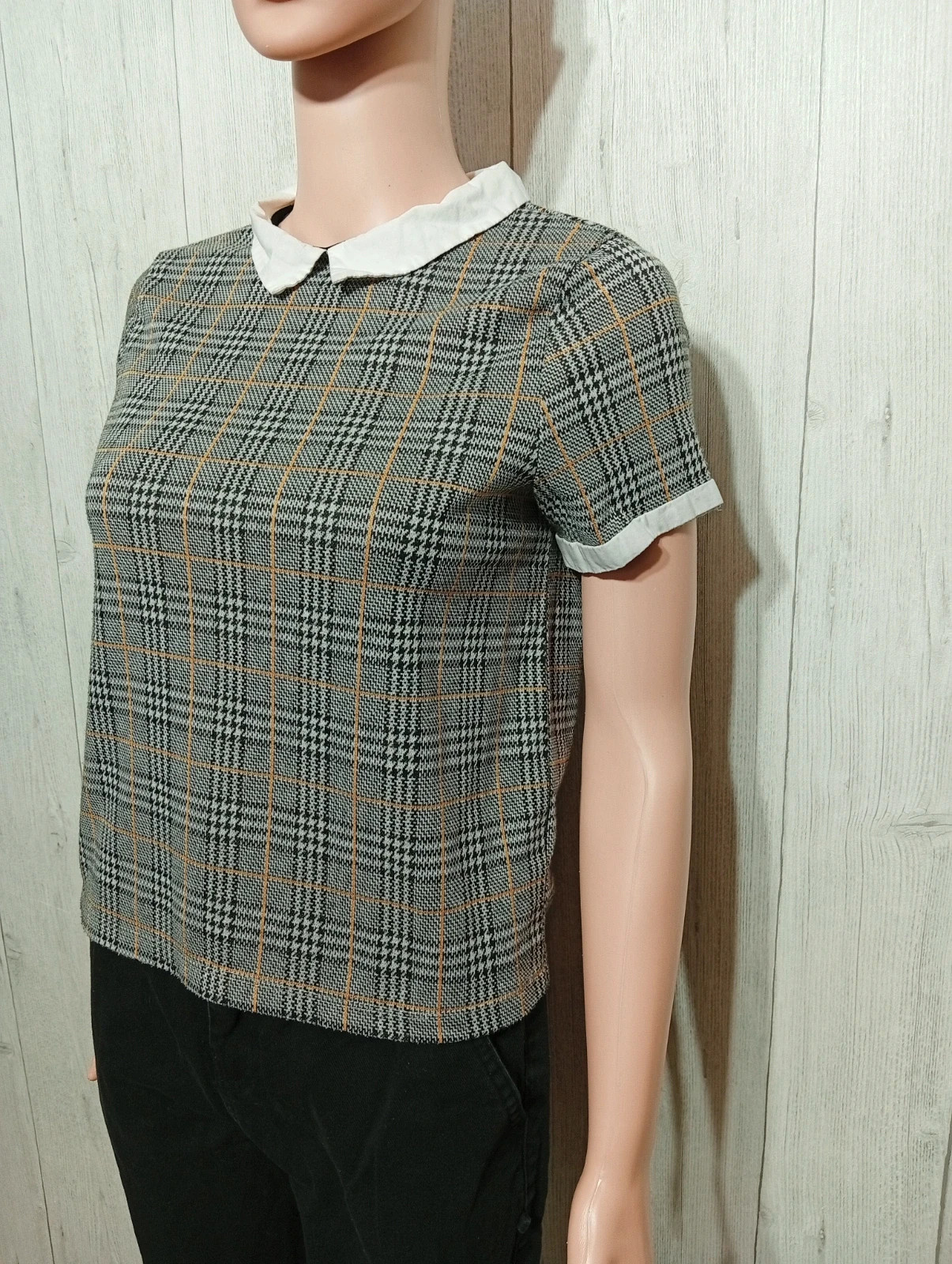 Blouse fille - Taille M/16 ans - jennyfer - couleur gris noir blanc – Jennyfer – taille M 5
