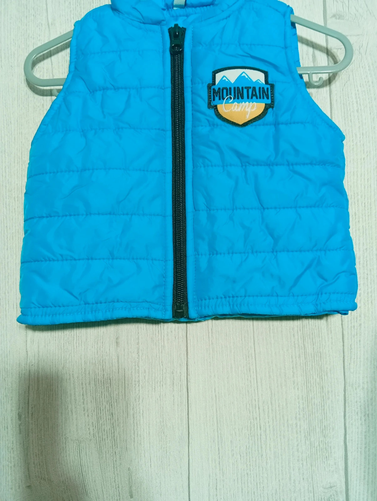 Veste sans manche garcon- Taille 6 mois - Couleur bleu – Mountain – taille 6-9 mois / 68 cm 3