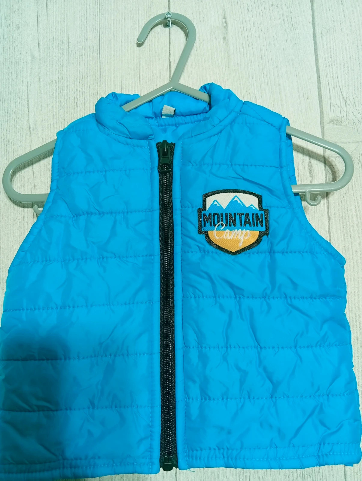 Veste sans manche garcon- Taille 6 mois - Couleur bleu – Mountain – taille 6-9 mois / 68 cm 2