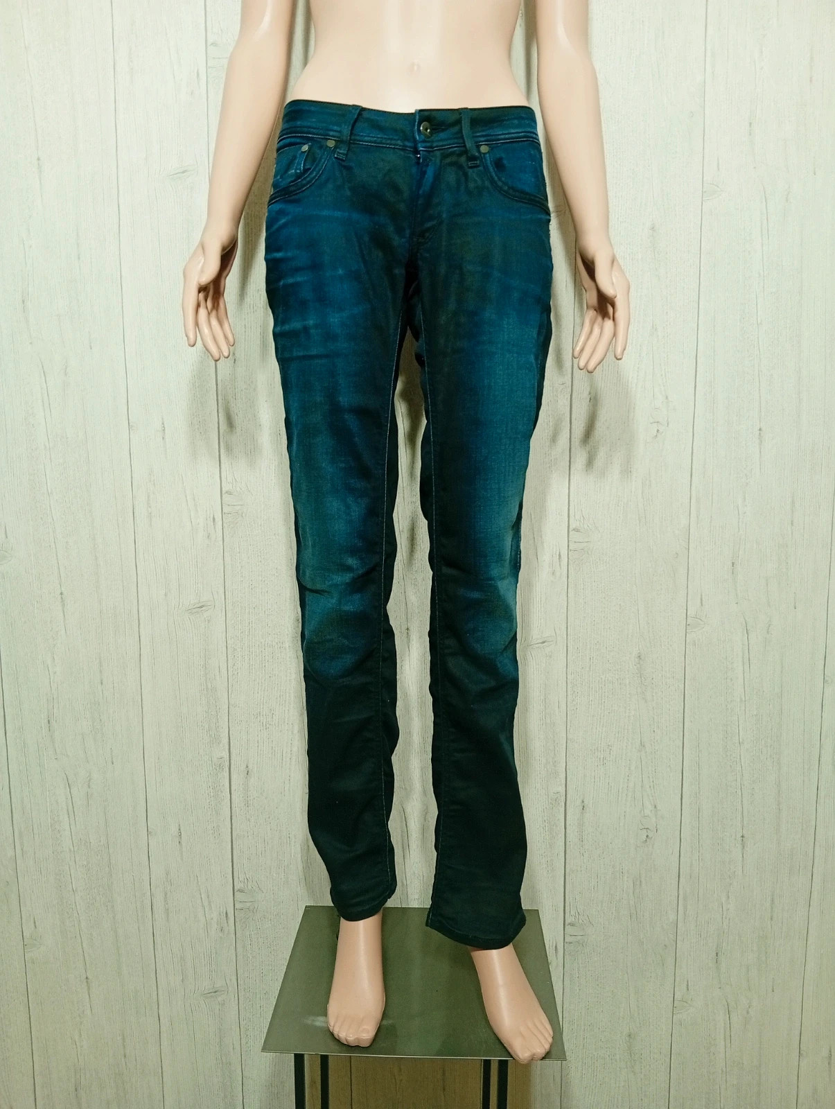 Jeans skinny femme- Taille M/38( W29/L32)- G Star Raw - couleur marine