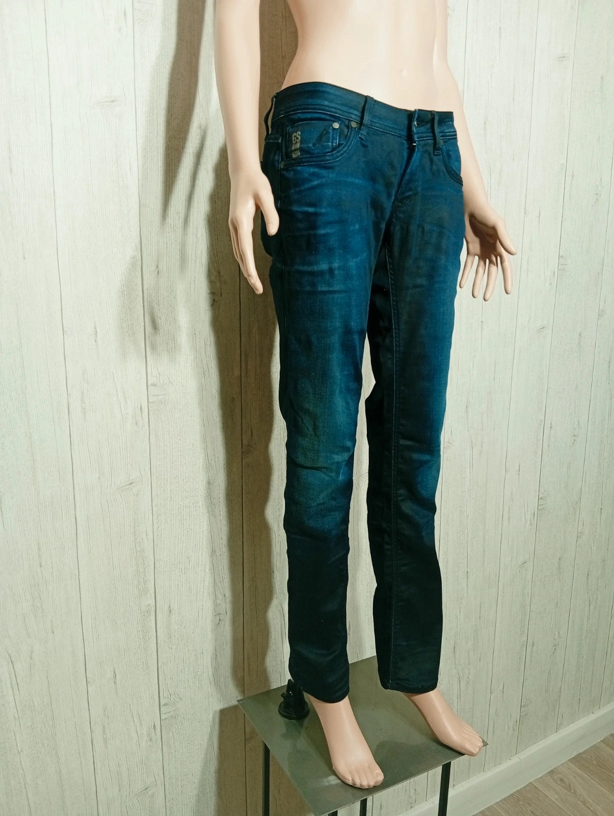 Jeans skinny femme- Taille M/38( W29/L32)- G Star Raw - couleur marine – G-Star RAW – taille M / 38 / 10 4