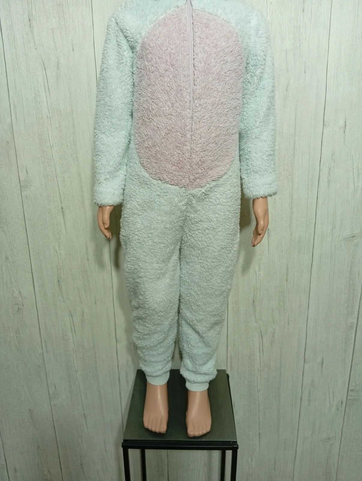 Pyjama 1 pièce fille - Taille 5 ans - inextenso- Couleur rose et blanc – In Extenso – taille 5 ans / 110 cm 3