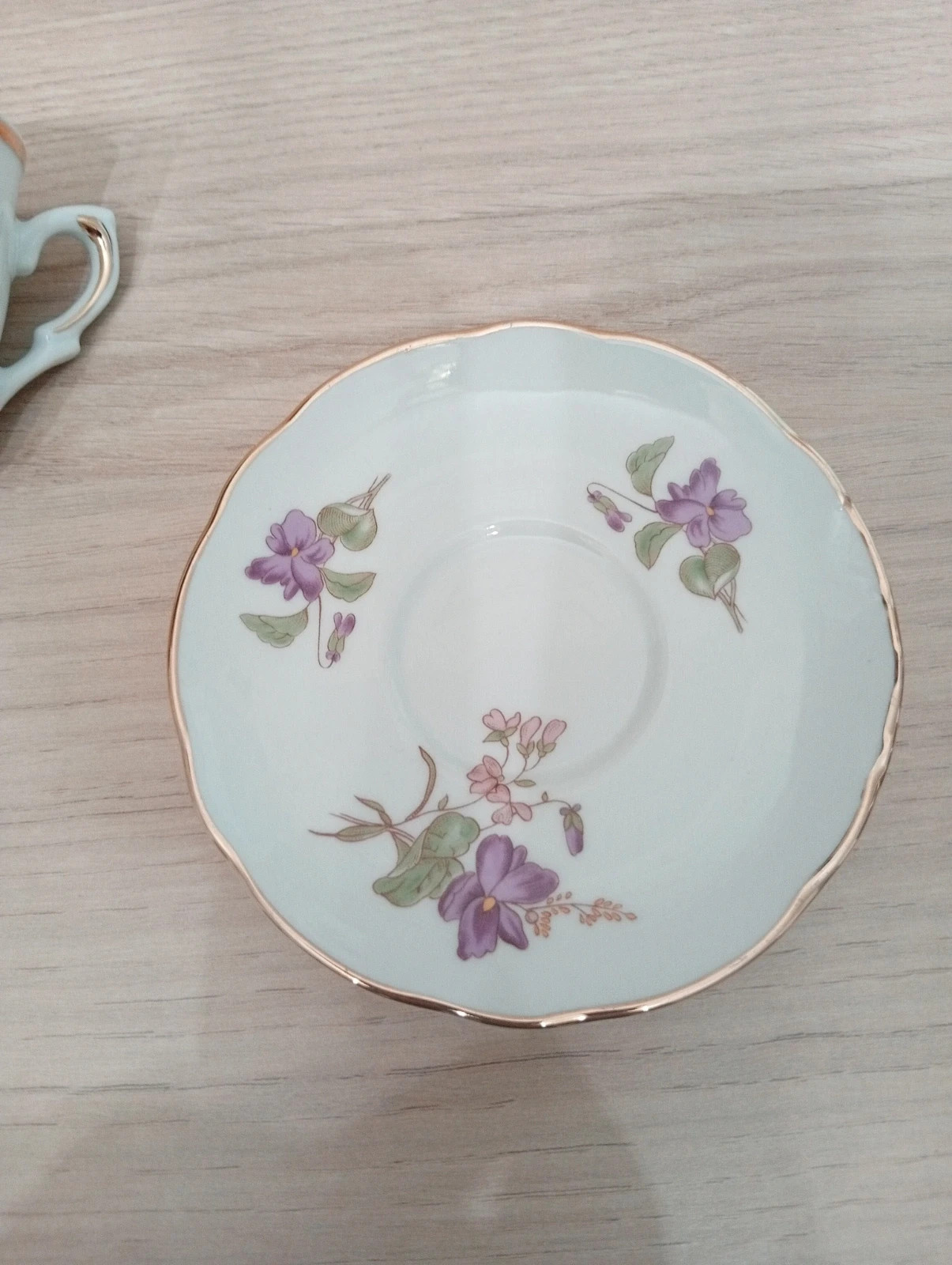 Lot de 6 tasses et 6 sous tasses à café- – FD Chauvigny 4