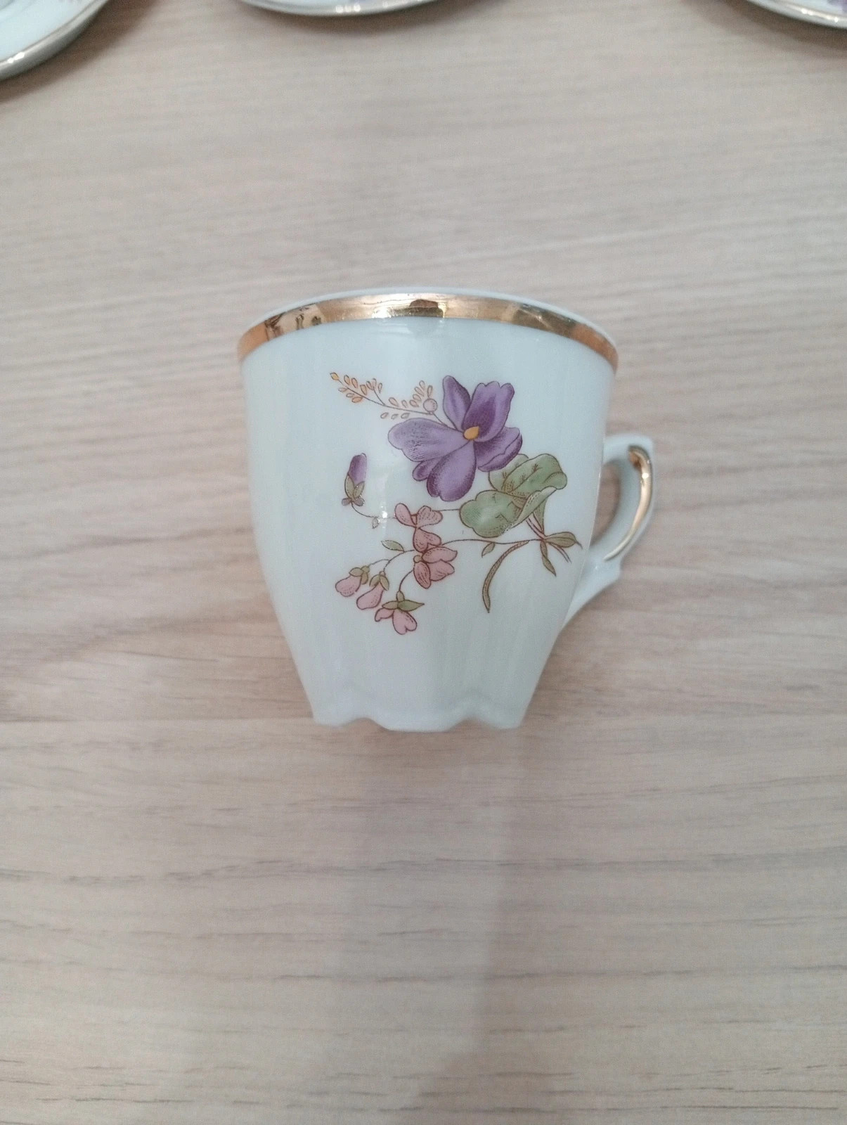 Lot de 6 tasses et 6 sous tasses à café- – FD Chauvigny 3