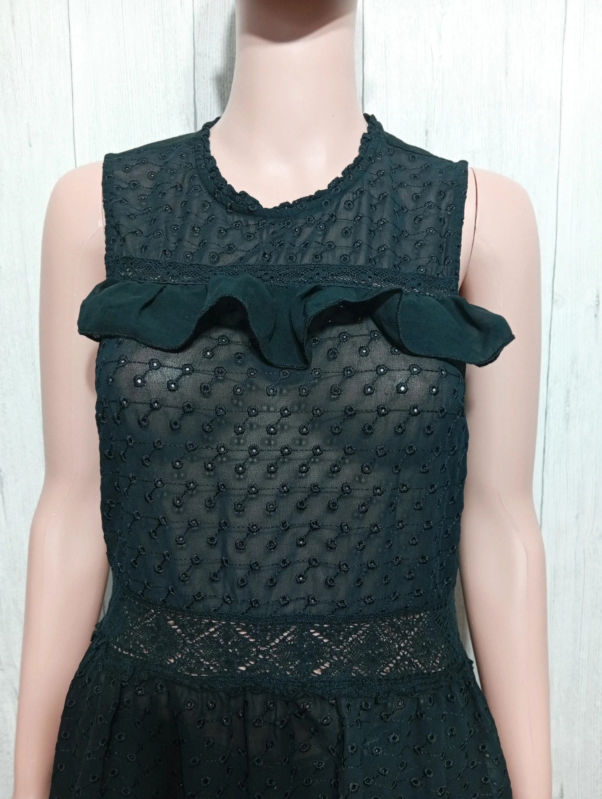 Top femme - Taille M/38 - Naf Naf - couleur noir – Naf Naf – taille M / 38 / 10 2