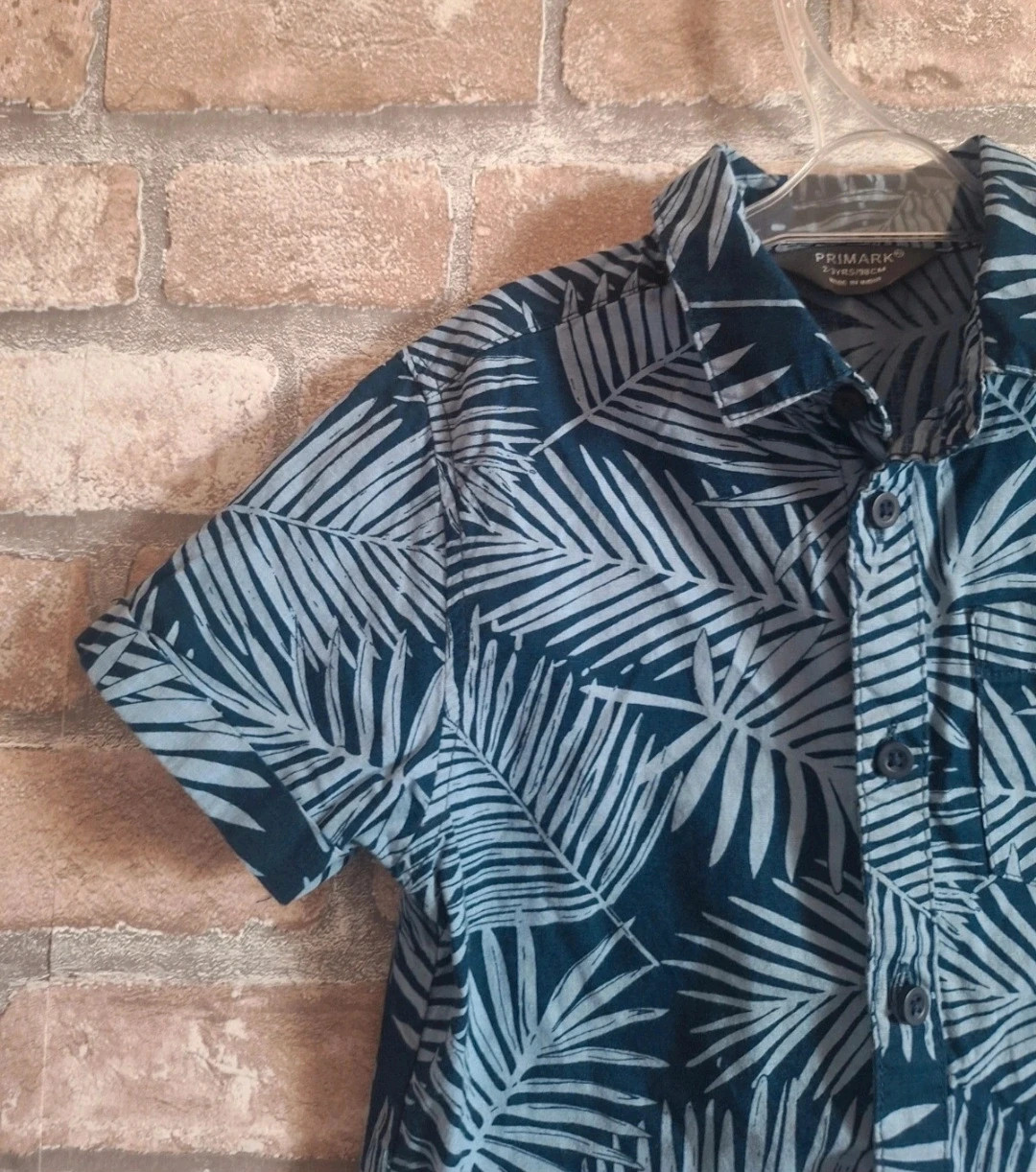Chemise garcon- Taille 3/4 ans ( 98 cm) - primark - couleur marine et bleu – Primark – taille 3 ans / 98 cm 2