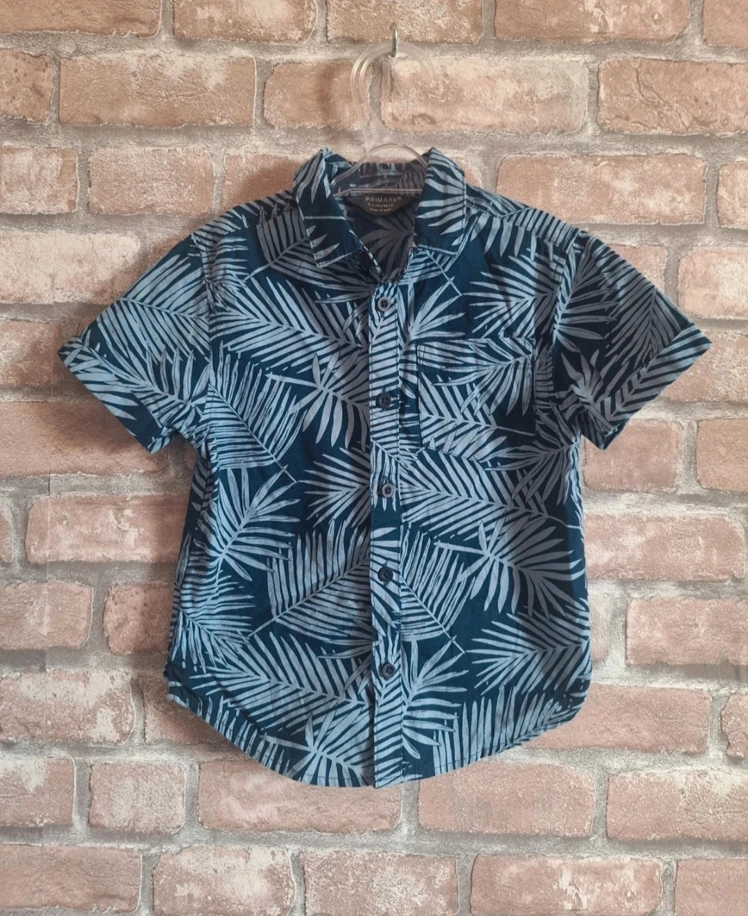 Chemise garcon- Taille 3/4 ans ( 98 cm) - primark - couleur marine et bleu – Primark – taille 3 ans / 98 cm