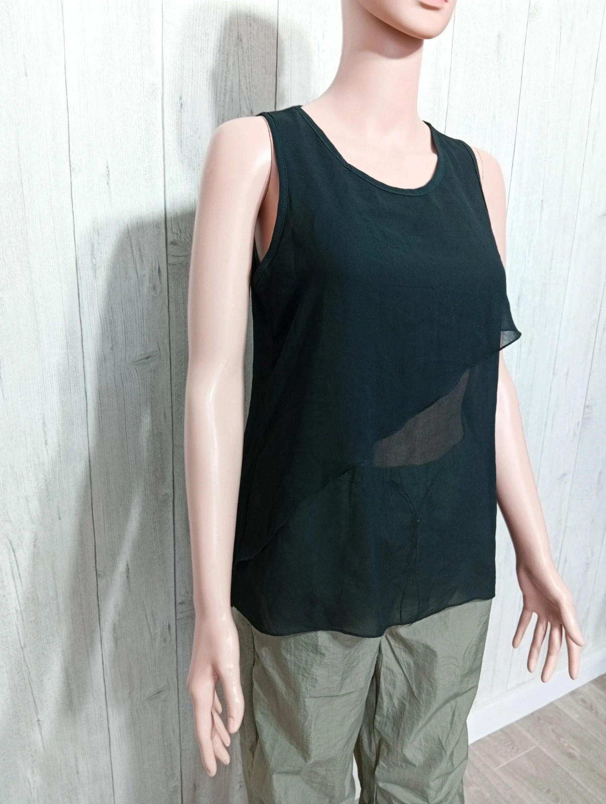 Débardeur femme - Taille M/38 - Olay - couleur noir – Olay – taille M / 38 / 10 4