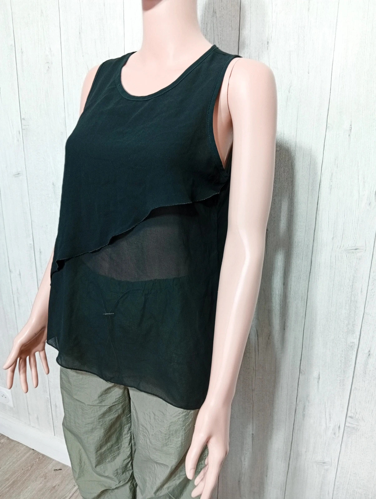 Débardeur femme - Taille M/38 - Olay - couleur noir – Olay – taille M / 38 / 10 5