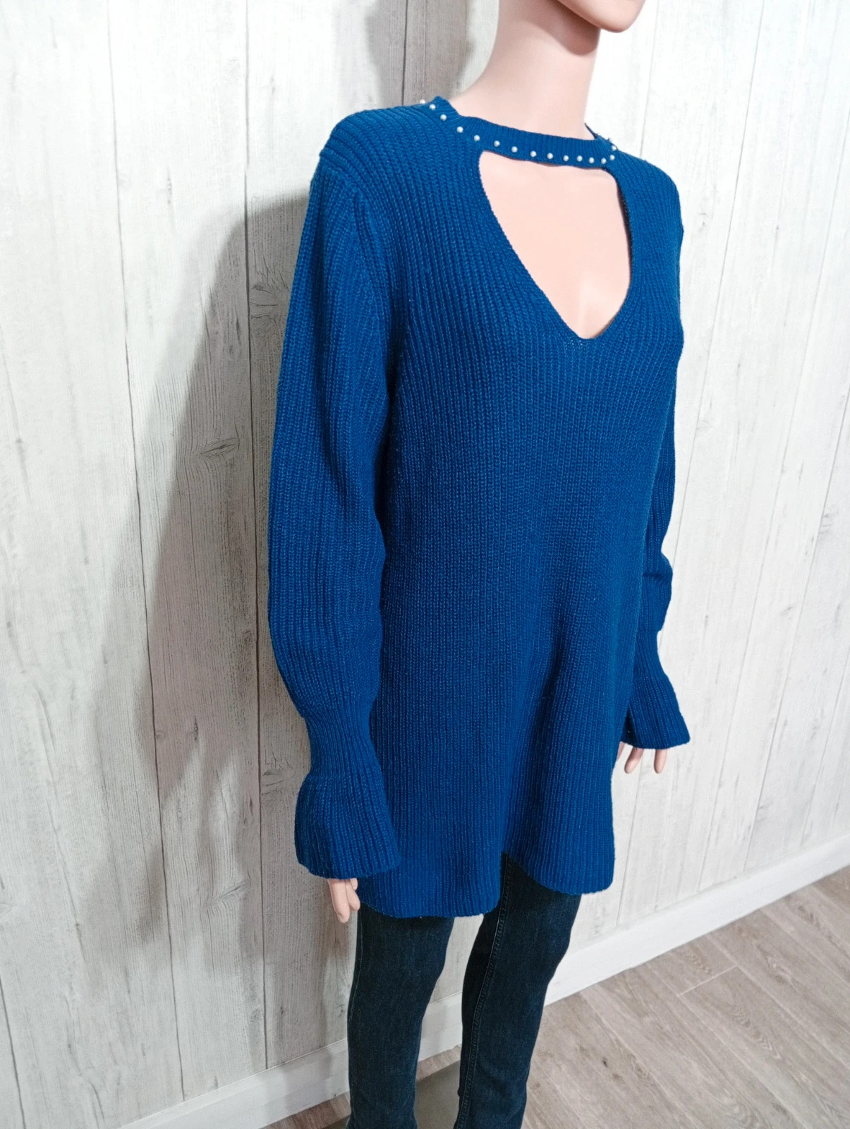 Pull femme - Taille 46/48- blanche porte- couleur bleu – Blancheporte – taille XXXL / 46 / 18 4