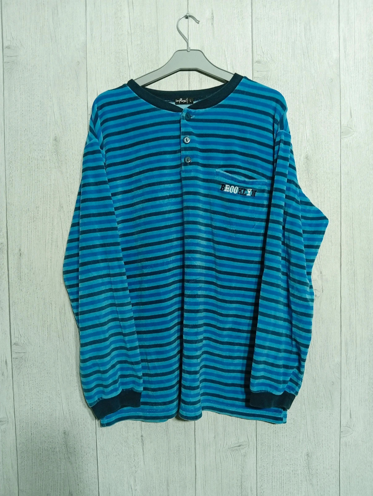 Hauts de pyjama homme - Taille L/40- influx- couleur bleu et marine