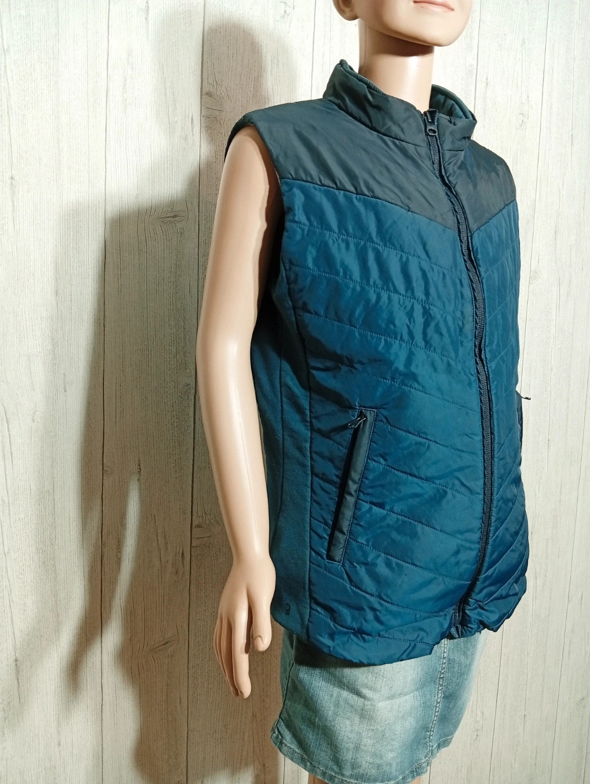 Veste sans manche fille- Taille 12/13ans ( 151/160 cm) - décathlon couleur marine – Decathlon – taille 12 ans / 152 cm 4