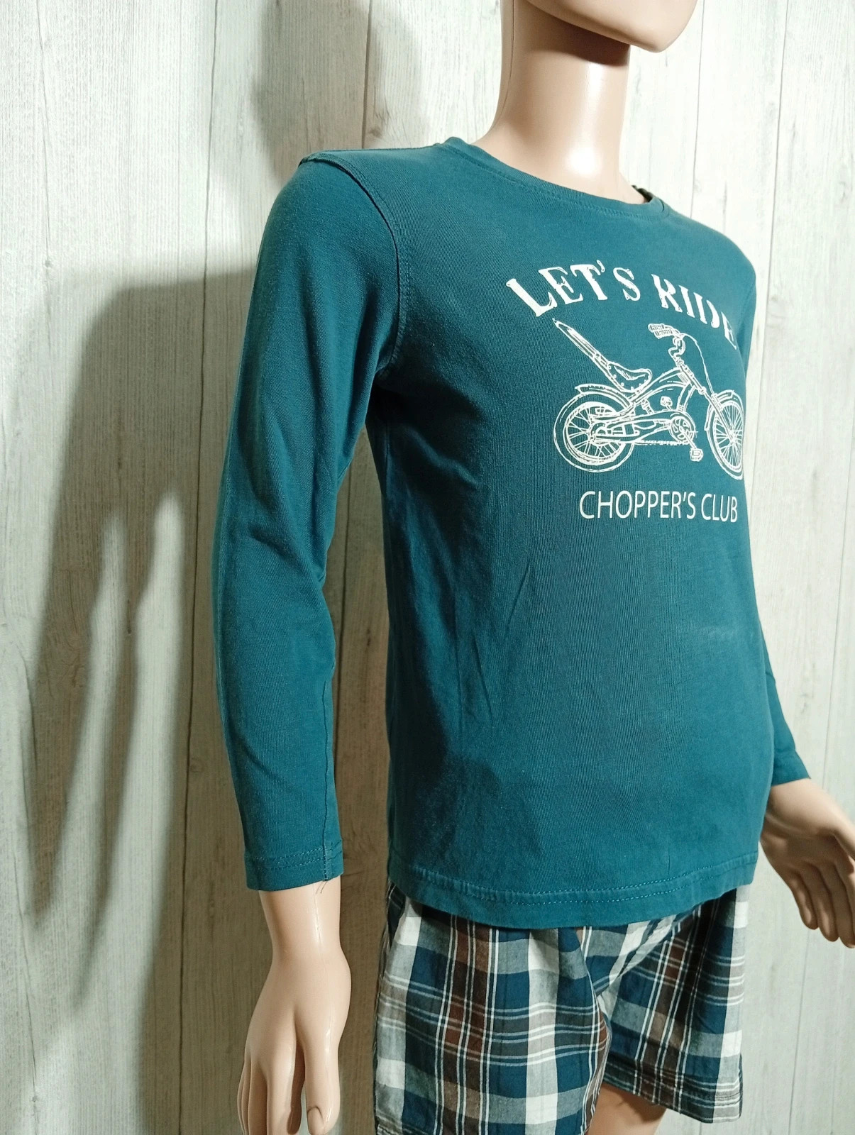 T-shirt manche longue garcon- Taille 8 ans( 119/131 cm)- inextenso- couleur marine et blanc – In Extenso – taille 8 ans / 128 cm 4