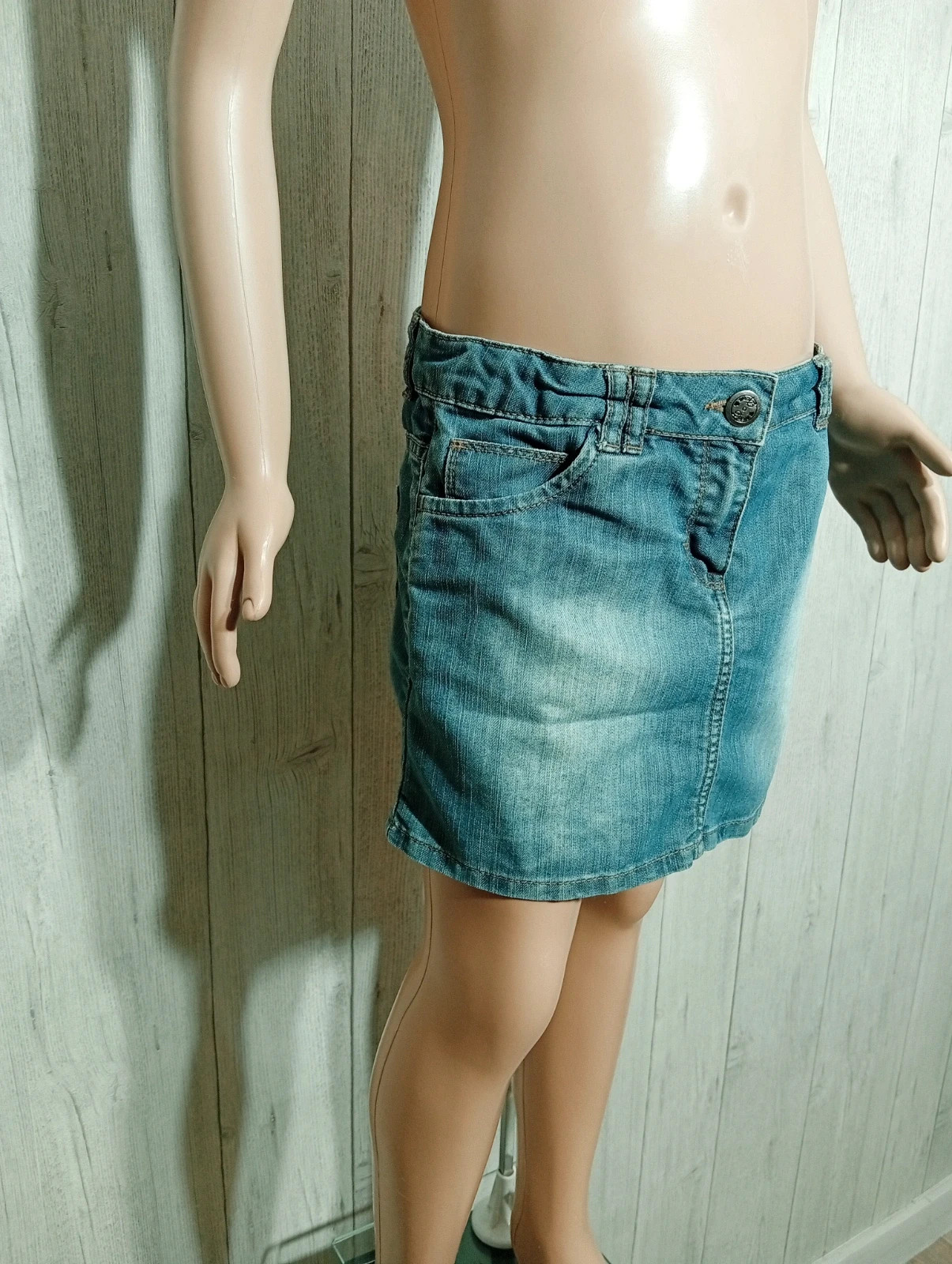 Jupe en jeans fille - Taille 10 ans (138 cm) - du pareil au meme- couleur bleu – Du Pareil au Même – taille 10 ans / 140 cm 2