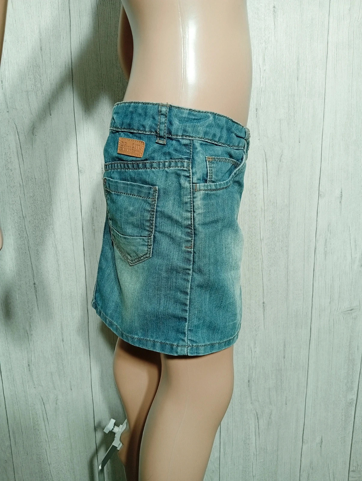 Jupe en jeans fille - Taille 10 ans (138 cm) - du pareil au meme- couleur bleu – Du Pareil au Même – taille 10 ans / 140 cm 4