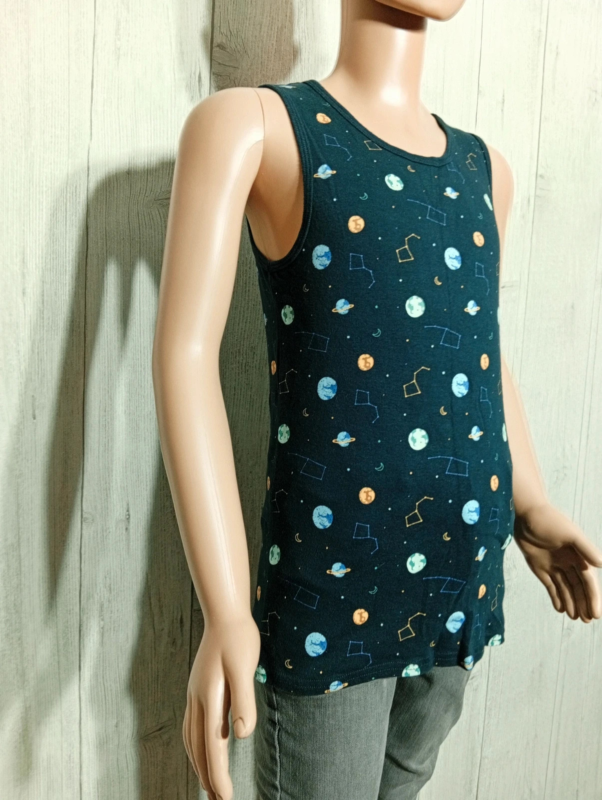 Débardeur garcon- taille 12 ans ( 144/155cm)-kiabi -Couleur marine et multicolore – Kiabi – taille 12 ans / 152 cm 4