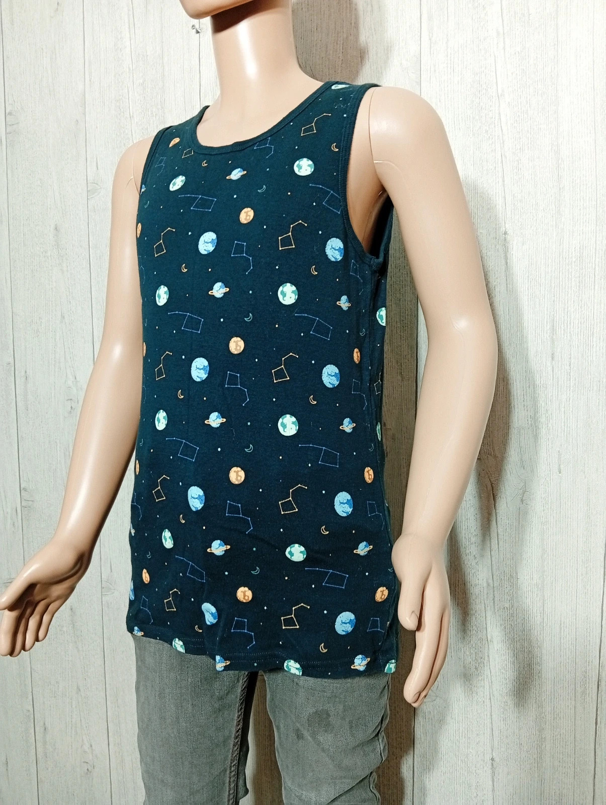 Débardeur garcon- taille 12 ans ( 144/155cm)-kiabi -Couleur marine et multicolore – Kiabi – taille 12 ans / 152 cm 5
