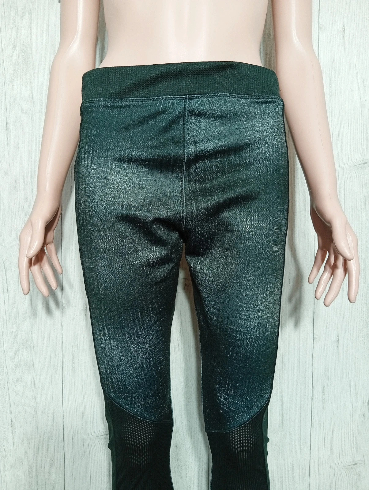 Leggins femme - Taille L/40- Domyos - couleur noir et bleu – Domyos – taille L / 40 / 12 2