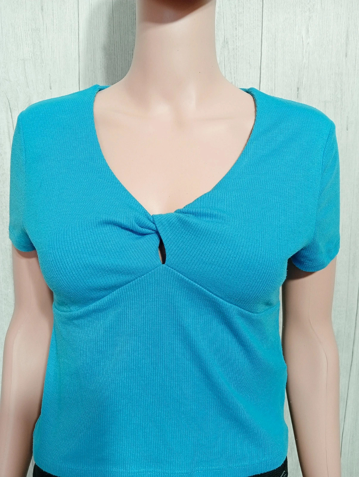 T-shirt manche courte femme- taille M/38- kiabi - couleur bleu – Kiabi – taille M / 38 / 10 2