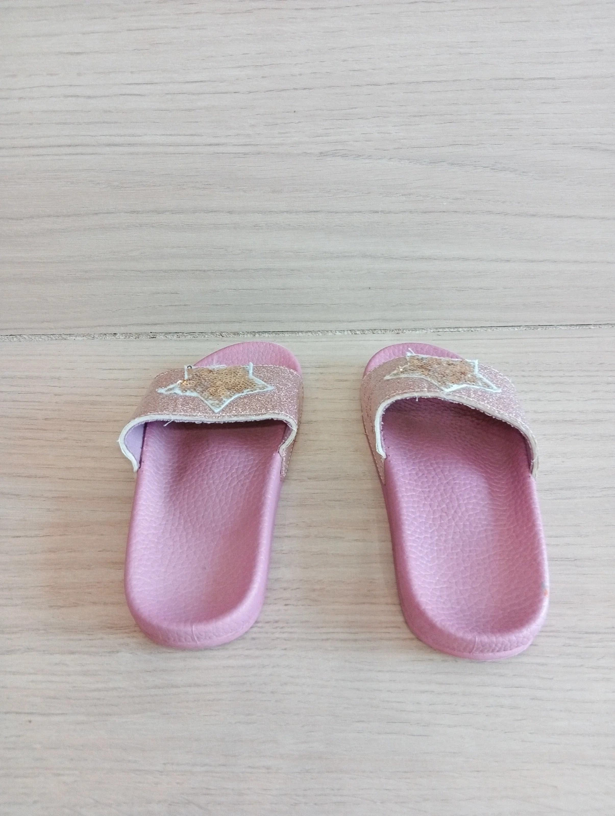 Claquette fille - Taille 28/29 - couleur rose et dore – taille 28 3