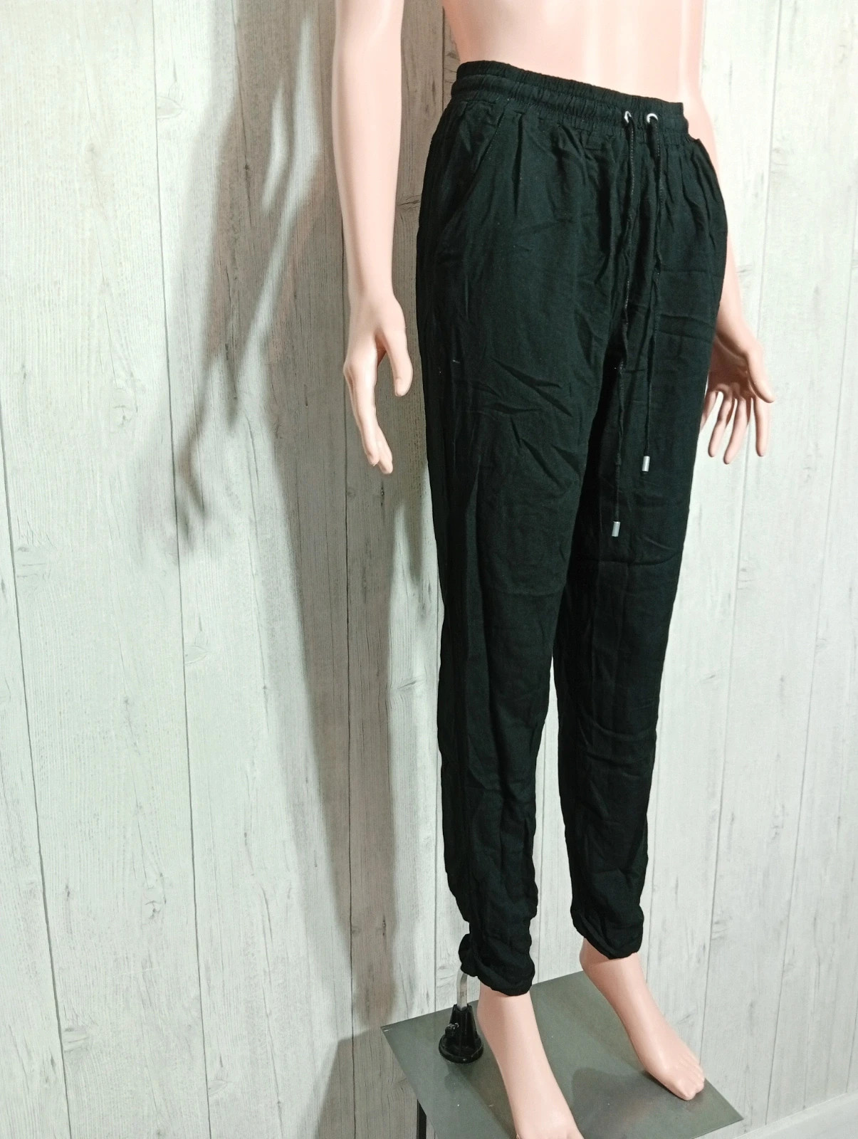 Pantalon femme- Taille M/38- pimkie - couleur noir – Pimkie – taille M / 38 / 10 4