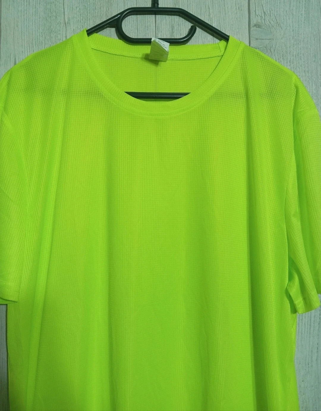 T-shirt manche courte homme- Taille XXL/44-couleur jaune fluo – taille XXL 2
