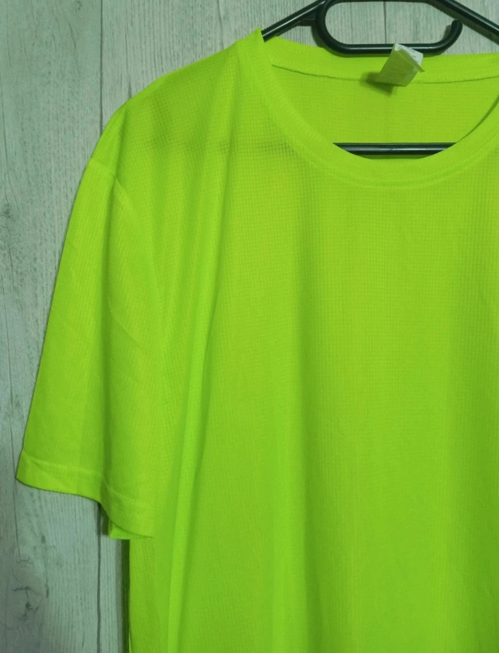 T-shirt manche courte homme- Taille XXL/44-couleur jaune fluo – taille XXL 4
