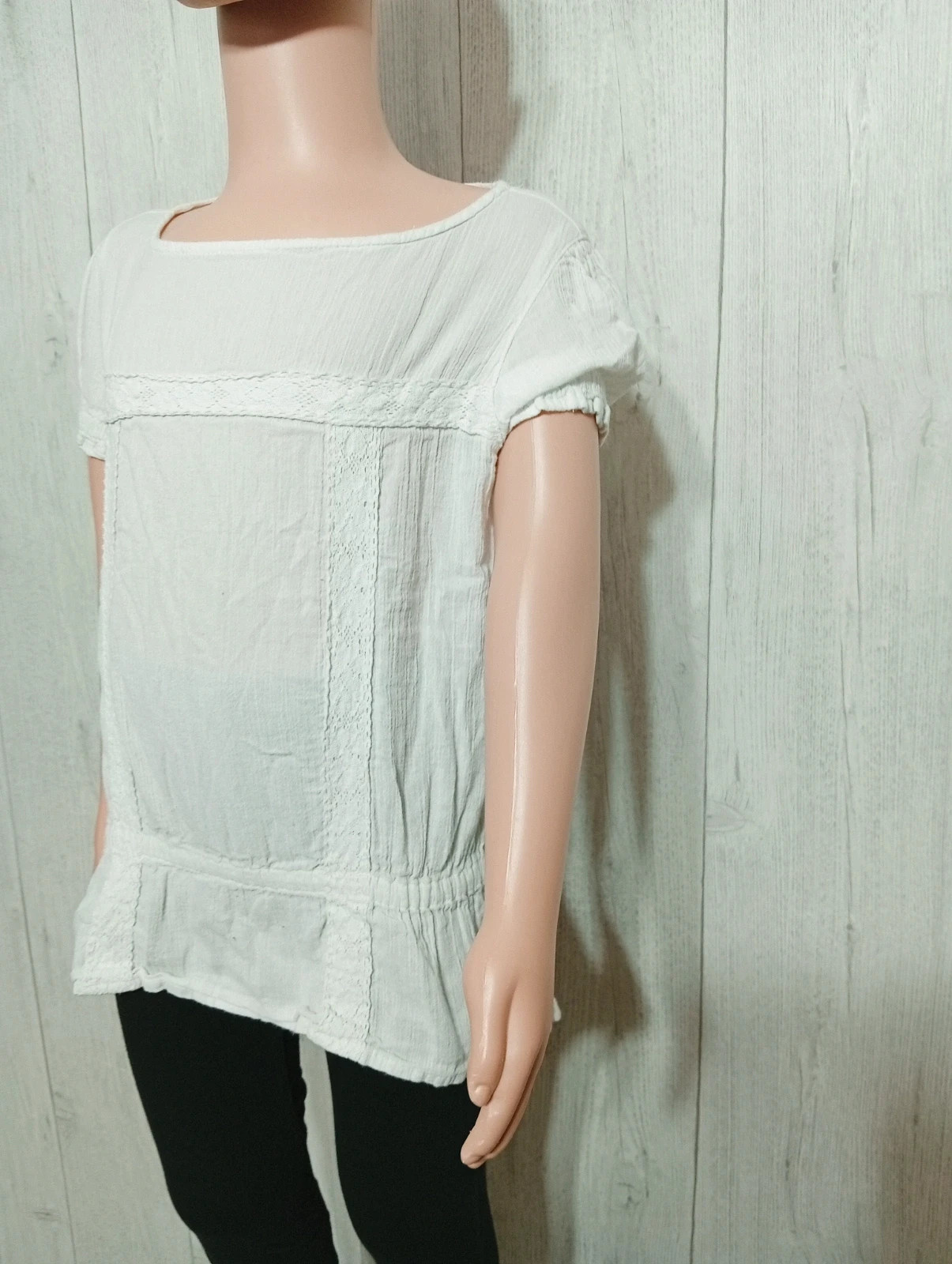 Blouse fille - Taille 6 ans - Cécilia girl style - couleur blanc – Cécilia Girl Style – taille 6 ans / 116 cm 5