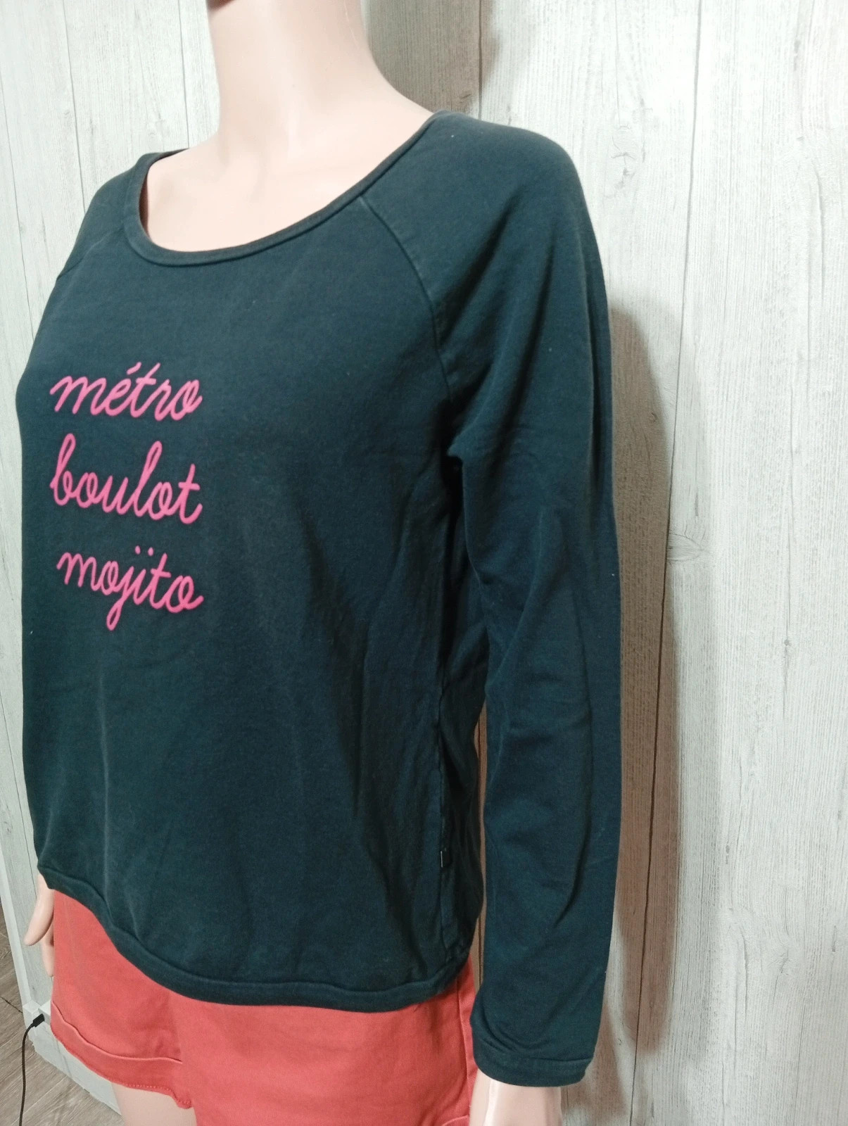 T-shirt femme - Taille L/40- icode- couleur marine et fushia – I.Code – taille L / 40 / 12 5