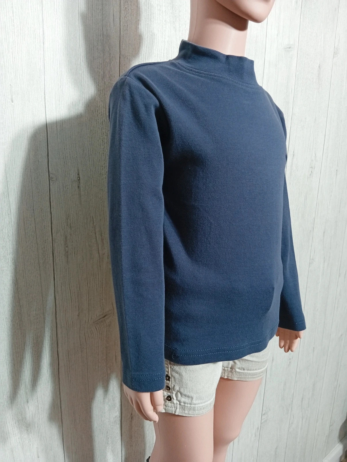 Pull fille - Taille 5 ans - Tissaia - couleur marine – Tissaia – taille 5 ans / 110 cm 3