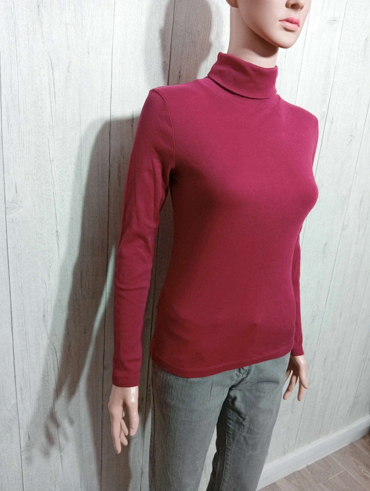 Col roule femme- taille M/38- inextenso- couleur fushia – In Extenso – taille M / 38 / 10 4