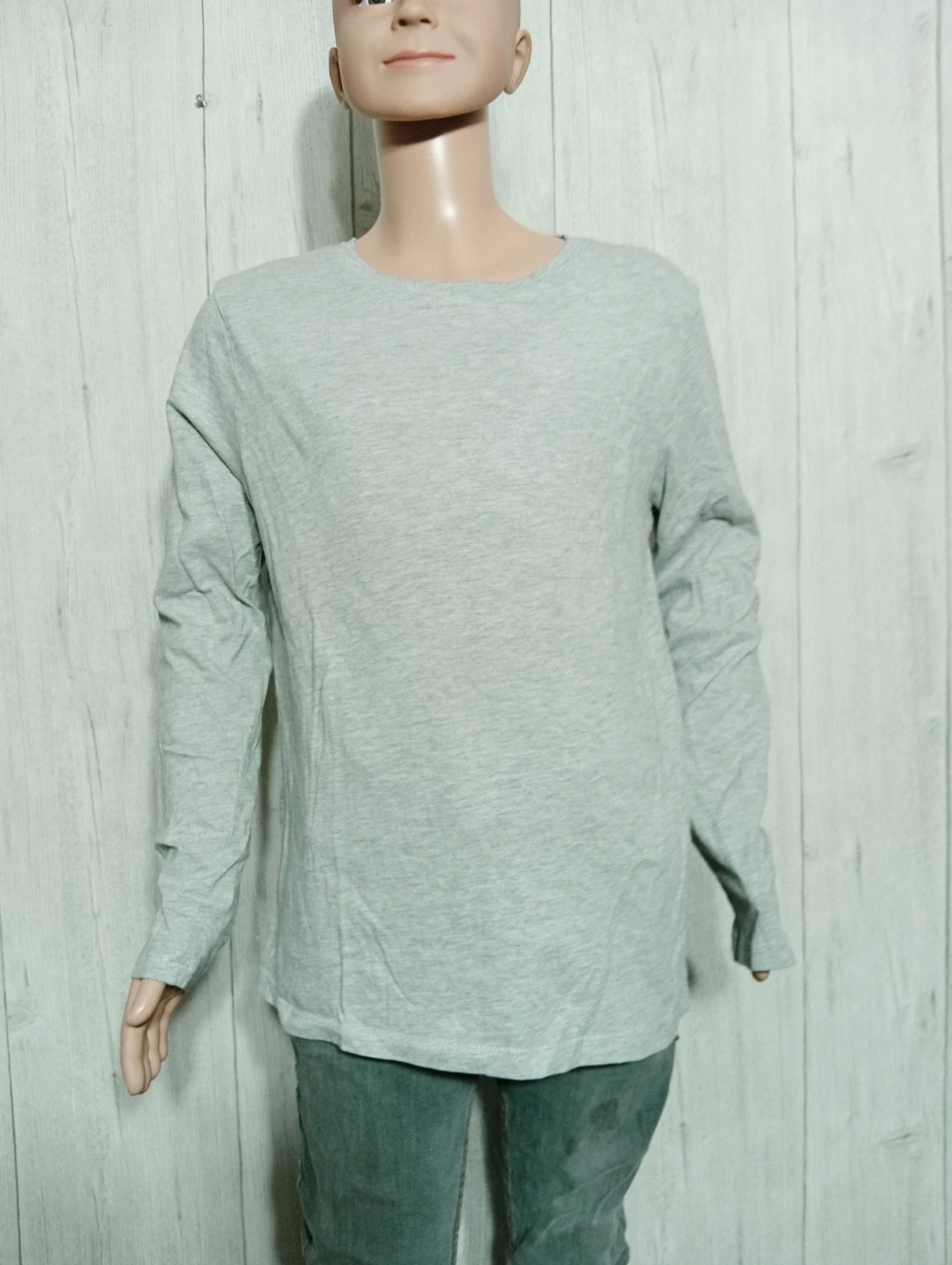 T-shirt manche longue garcon- Taille 12/14 ans( 146/152 cm) -H&M- Couleur gris – H&M – taille 12 ans / 152 cm