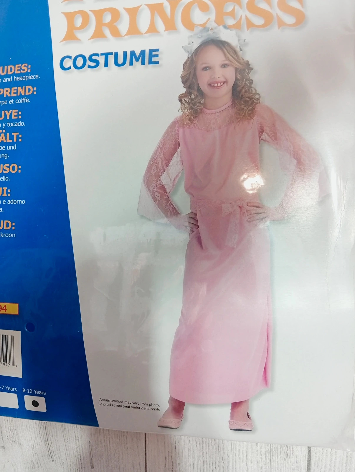 Déguisement fille- Pink princess - rubie's -taille 8/10 ans - Couleur rose – Rubies – taille 8 ans / 128 cm 2