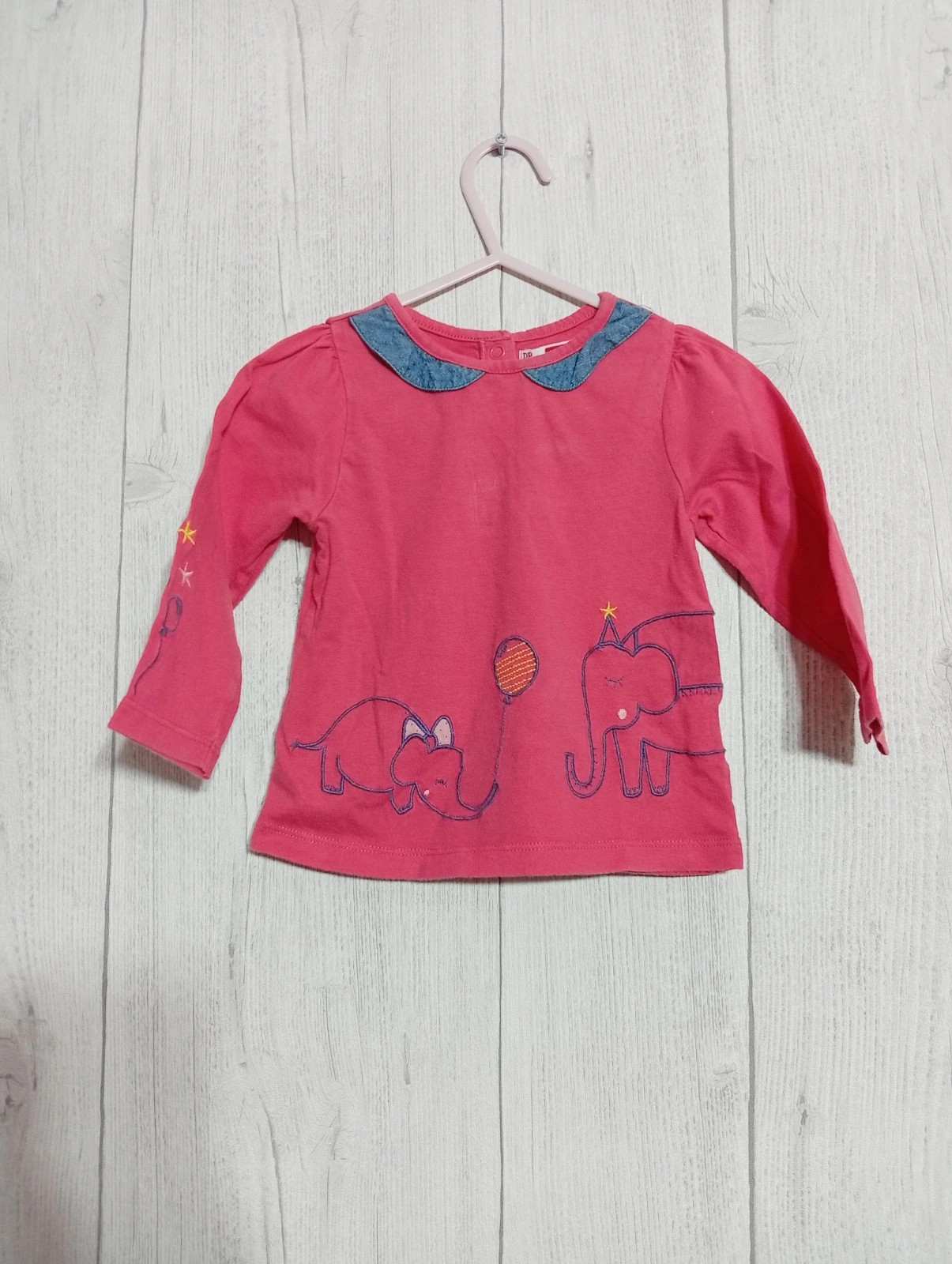T-shirt fille- Taille 12 mois ( 74 cm ) - du pareil au meme