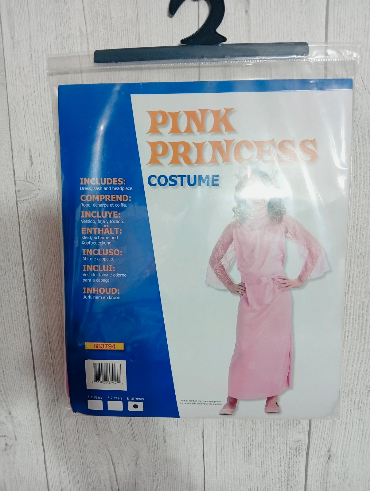 Déguisement fille- Pink princess - rubie's -taille 8/10 ans - Couleur rose