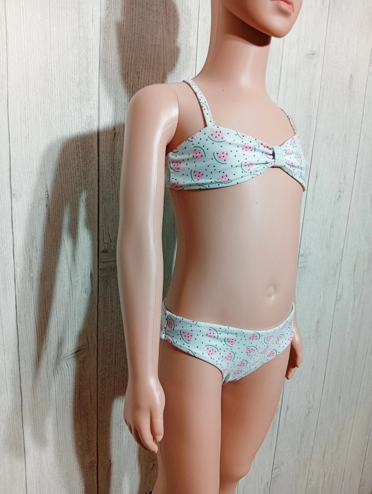 Maillot de bain 2 pièces fille- Taille 3 ans ( 94 cm) - Lili bain - couleur blanc noir rose – Lili Bain – taille 3 ans / 98 cm 4