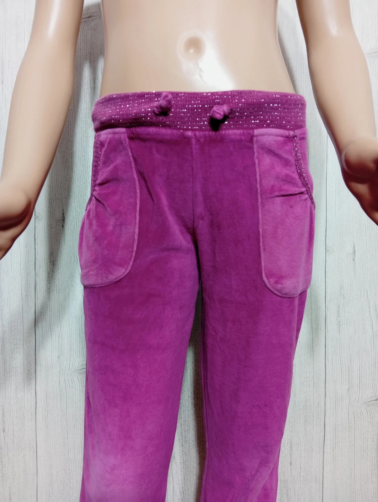 Pantalon fille - Taille 6 ans - Kids Graffiti - couleur fushia – KID'S GRAFFITI – taille 6 ans / 116 cm 2
