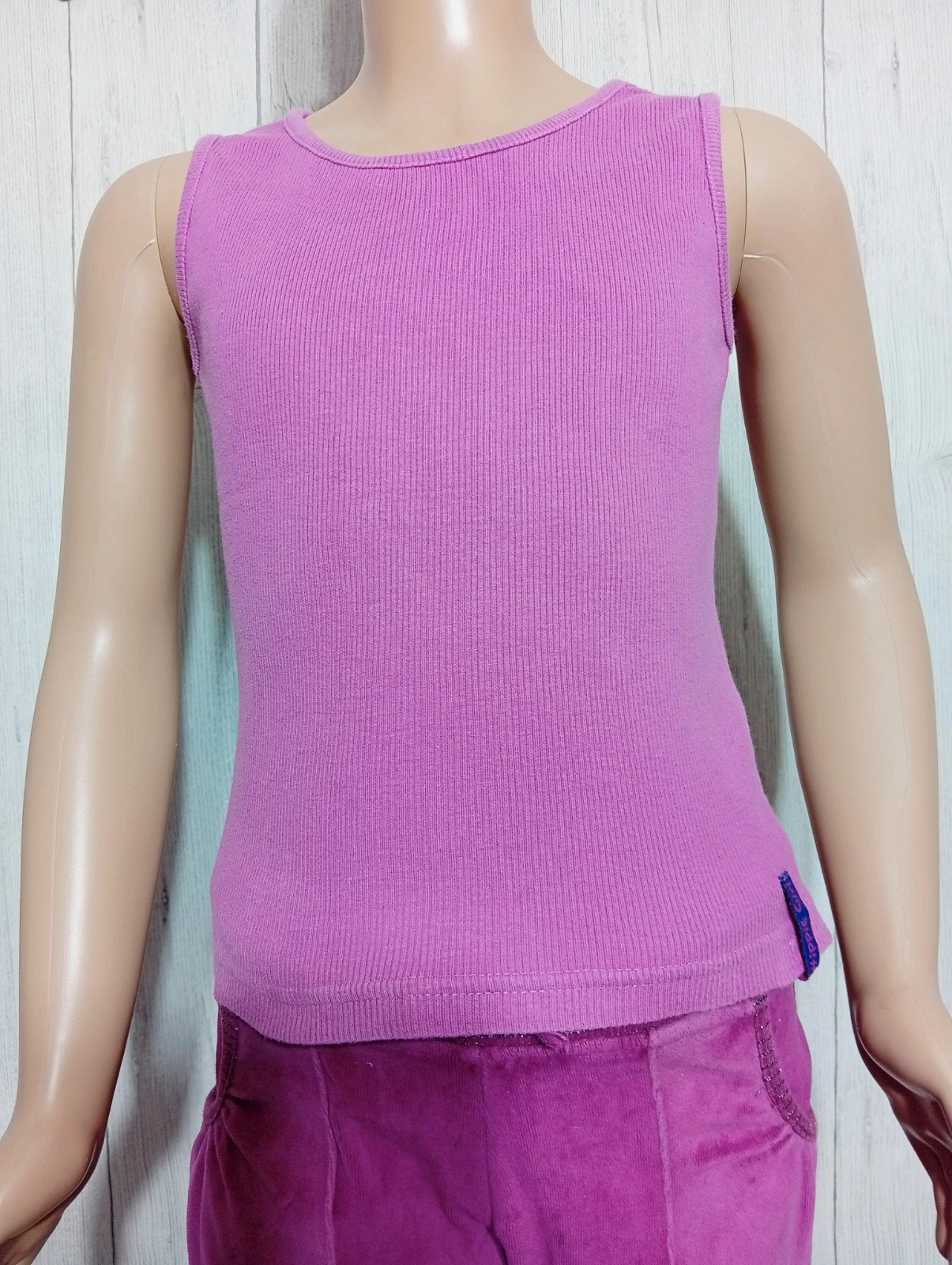Débardeur fille- Taille 8 ans ( 126 cm) - inextenso- couleur fushia – In Extenso – taille 8 ans / 128 cm 3